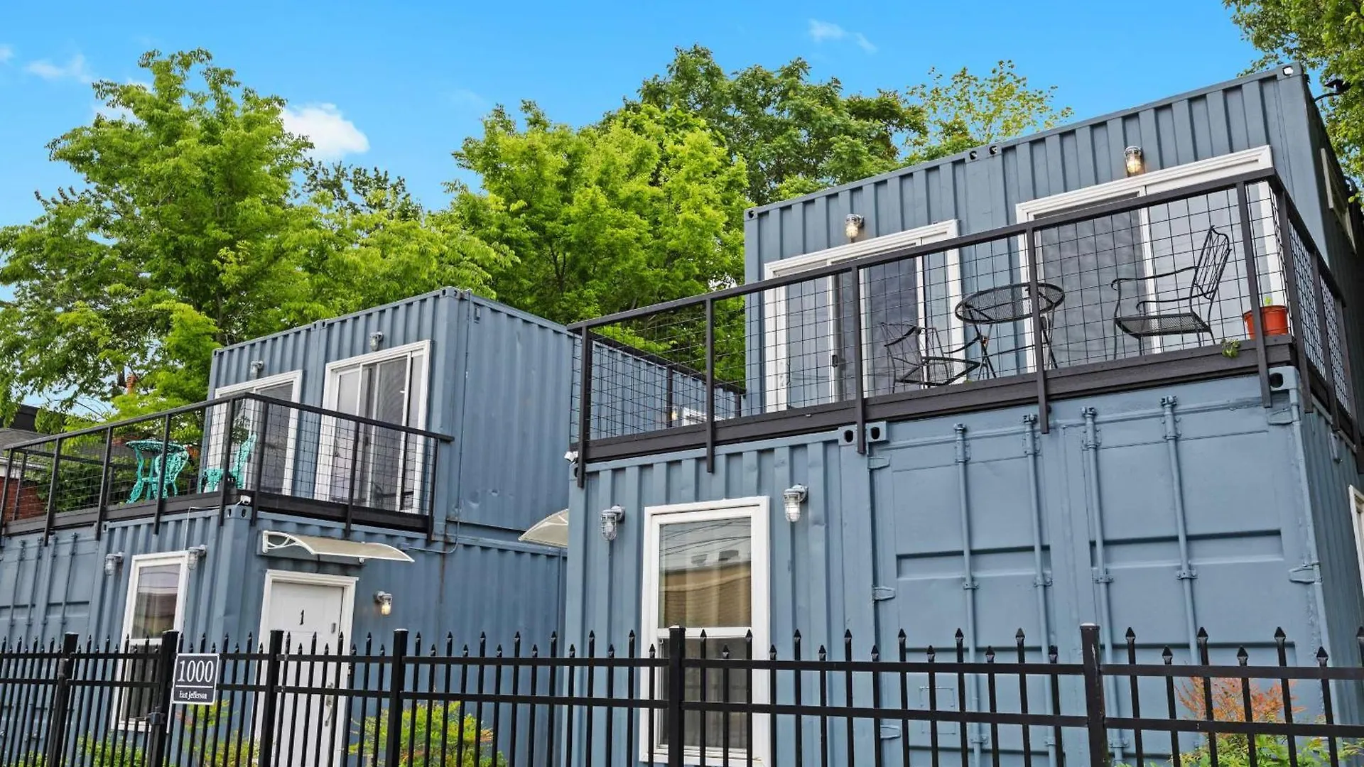2-Storey Shipping Container Retreat Louisville
